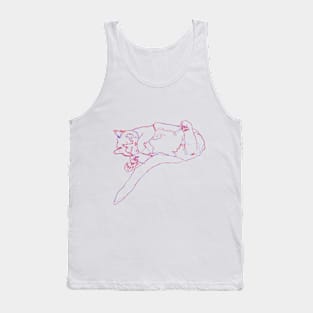 Sleepy Cat T-shirt Mug Sticker Tank Top